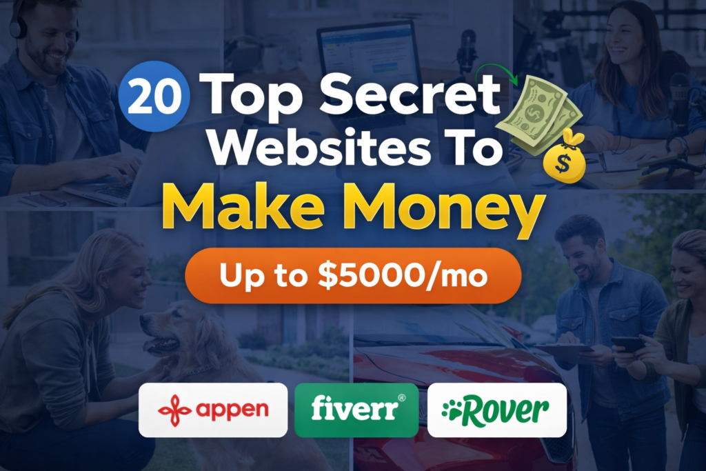 Secret Websites To Make Money