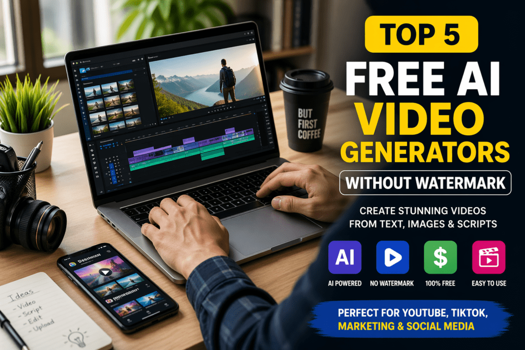Free AI Video Generators Without Watermark